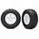 Traxxas . TRA Tires and wheels, assembled, glued - White