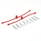 Du Bro Products . DUB Body Klip Retainers Red