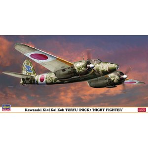 Hasegawa . HSG 1/48 Kawasaki Ki45Kai Koh Toryu (Nick) "Night Fighter"