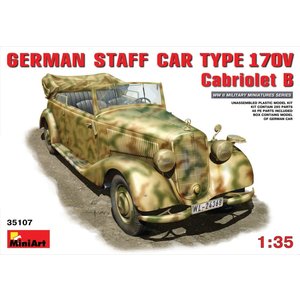 Miniart . MNA 1/35 German Staff Car Typ 170V. Cabriolet B