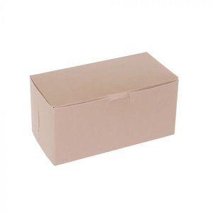 Retail Supplies . RES Kraft 2  Cupcake Box  8 x 4 x 4