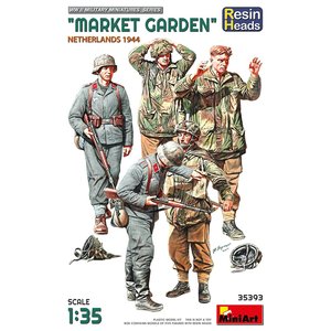 Miniart . MNA 1/35 Market Garden (Netherlands 1944) Resin Heads