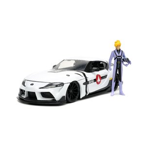 Jada Toys . JAD 1/24 "Hollywood Rides" Robotech 2020 Supra with Roy Fukker