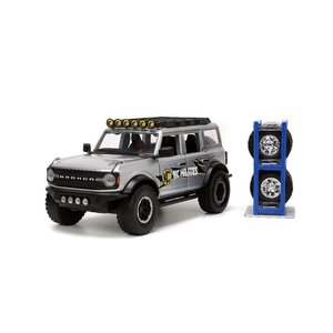 Jada Toys . JAD 1/24 "Just Trucks" with Rack - 2021 Ford Bronco