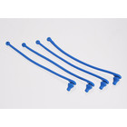Traxxas . TRA Traxxas Body Clip Retainer Set (Blue) (4)