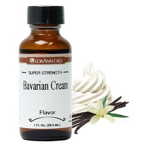 Lorann Gourmet . LAO Bavarian Cream Flavor Vanilla 1 oz