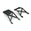 Traxxas . TRA Skid Plates Front & Rear Black