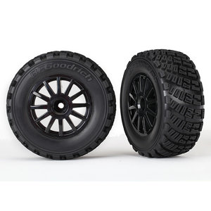 Traxxas . TRA Tires & wheels, gravel pattern