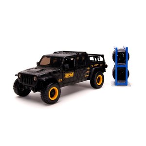Jada Toys . JAD 1/24 "Just Trucks" 2020 Jeep Gladiator w/ rack