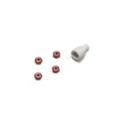 Kyosho . KYO Kyosho Color Nut Red