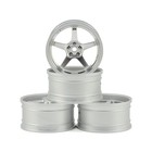 Max Speed Technology . MXS MST GT Wheel Set (Chrome/Matte Silver) (4) (Offset Changeable) w/12mm Hex