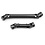 APS Racing . APS APS Hardened Steel Center Driveshaft Black for Axial SCX24 set of 2