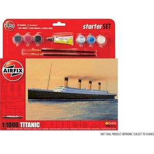 Airfix . ARX 1/1000 RMS Titanic Starter Set