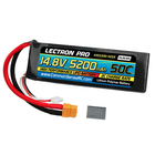 Common Sense R/C . CSR Lectron Pro 14.8V 5200mAh 50C Lipo Battery Soft Pack with XT60 Connector + CSRC adapt.