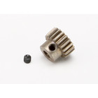 Traxxas . TRA Traxxas Gear, 18-T pinion (0.8 metric pitch, compatible with 32-pitch) (hardened steel) (fits 5mm shaft)/ set screw