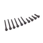 Traxxas . TRA Traxxas Suspension screw pin set, front or rear (hardened steel), 4x18mm (4), 4x38mm (2), 4x33mm (2), 4x43mm (2)