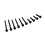 Traxxas . TRA Traxxas Suspension screw pin set, front or rear (hardened steel), 4x18mm (4), 4x38mm (2), 4x33mm (2), 4x43mm (2)