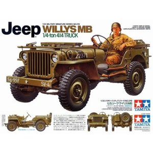 Tamiya America Inc. . TAM 1/35 Us Willys Mb Jeep