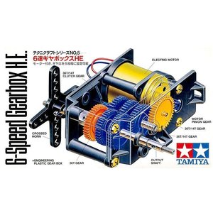 Tamiya America Inc. . TAM 6 Speed Gearbox Set
