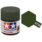 Tamiya America Inc. . TAM XF-58 Olive Green Acrylic Mini 10ml