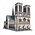 Wrebbit . W3D Notre-Dame De Paris 3D Puzzle