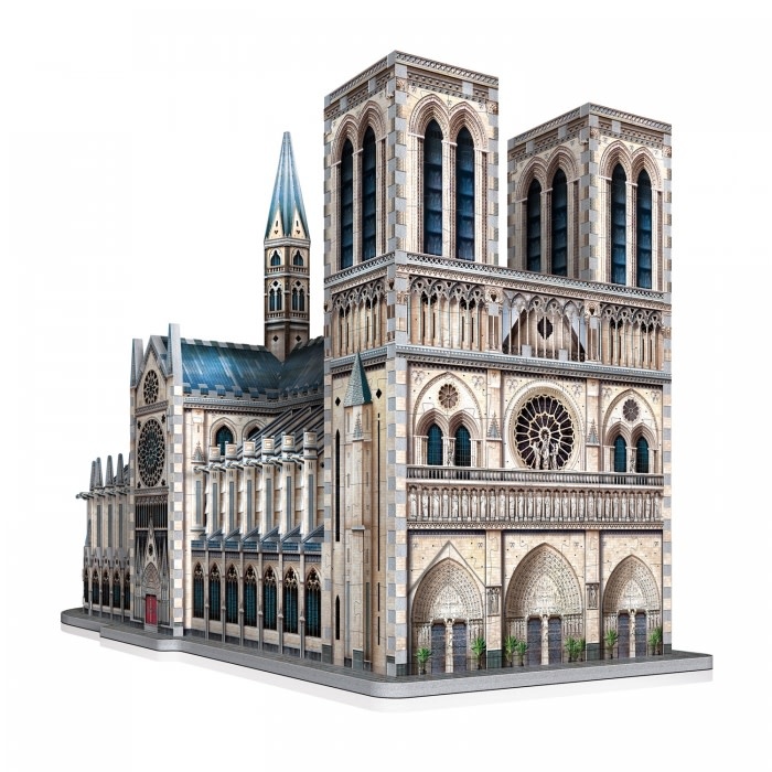 Notre Dame De Paris Church 3D Metal Puzzle
