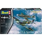 Revell of Germany . RVL 1/72 Bf109g-10 & Spitfire Kit