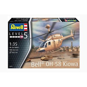 Revell of Germany . RVL 1/35 BELL OH-58 KIOWA