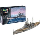 Revell of Germany . RVL 1/1200 HMS King George V