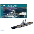 Revell of Germany . RVL 1/1200 Bismarck Battleship