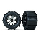 Traxxas . TRA Paddle Tires & Wheels: Rustler/Stampede 4x4