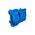 Traxxas . TRA Differential Cover, Front or Rear (Blue) (2)