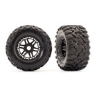 Traxxas . TRA Tires & Wheels, Assembled: Maxx