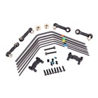 Traxxas . TRA Sway bar kit, Sledge (front and rear) (includes front and rear sway bars and linkage)