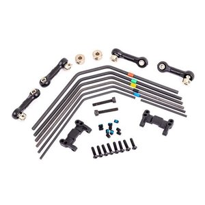 Traxxas . TRA Sway bar kit, Sledge (front and rear) (includes front and rear sway bars and linkage)