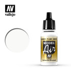 Vallejo Paints . VLJ White Model Air Acrylic 17 ml