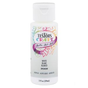 Testors Corp. . TES Testors - Craft Paint - White Matte