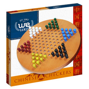 Wood Expressions . WEX Chinese checkers 11.5" wood with pegs