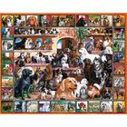 White Mountain Puzzles . WMP The World Of Dogs 1000pc Puzzle