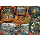 Cobble Hill . CBH Cabin Signs 1000 pc Puzzle