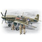 Icm . ICM 1/48 Mustang P-51B with USAAF Pilots and Ground Personnel