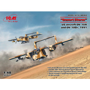 Icm . ICM 1/48 'Desert Storm'. US aircraft OV-10A and OV-10D+, 1991