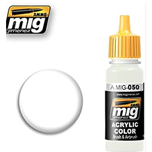 Ammo of MIG . MGA Matt White (17ml)