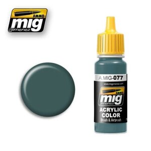 Ammo of MIG . MGA Dull Green  (17ml)