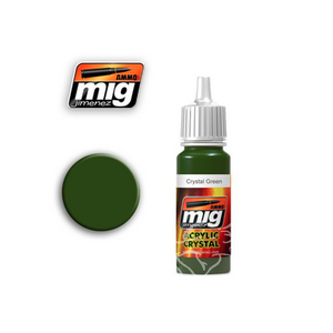 Ammo of MIG . MGA Crystal Green (17ml)