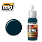 Ammo of MIG . MGA Crystal Black Blue (and Tail Light Off) (17ml)