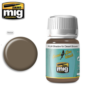 Ammo of MIG . MGA PLW Shadow for Desert Brown (35ml)