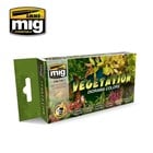 Ammo of MIG . MGA Vegetation Diorama Colors Set