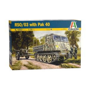 Italeri . ITA 1/35 RSO/03 with PAK 40