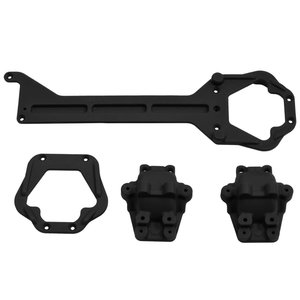 RPM . RPM Front And Rear Upper Chassis And Differential Covers - Black